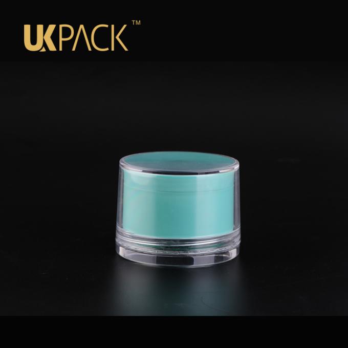 El doble al por mayor de empaquetado cosmético de UKPACK terminó el tarro 50ml