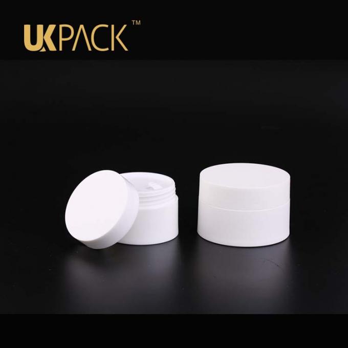 Tarro poner crema de acrílico blanco de moda vendedor caliente de UKPACK PP 15ml/30ml