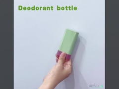 Palillo inferior de la protección solar del diseño de la rotación que empaqueta el empaquetado de la desodorización de la polimerización en cadena de 15g 20g PP