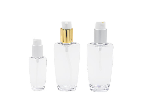 PETG 30ml / 100ml Transparent Lotion Bottle Hair Care Oil Bottle Makeup Remover Bottle UKG23