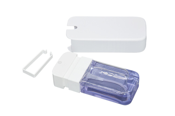 35ml Portable Square Card Disinfection Spray Bottle Plastic Sub Packing Perfume Bottle