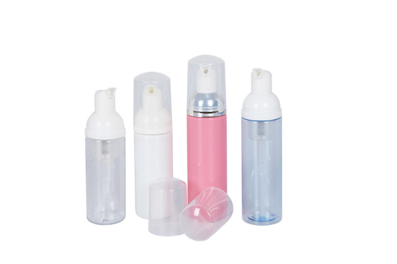 50ml / 70ml / 100ml / 120ml / 150ml PET Foamer Pump Bottle Cosmetic Packaging UKF01