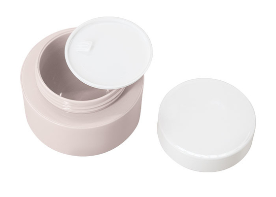Cosmetic 50g 100g Capacity Pp Cream Jar With Screw Cap Leakproof